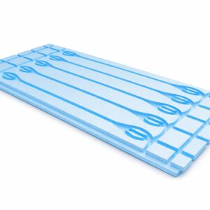 XPS-Systemplatte für Fußbodenheizung BEFIRO 30 mm, ROH, Rillenabstand 10 mm
