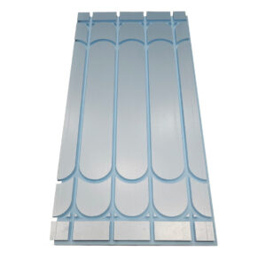 30 mm dicke XPS 300-Systemplatte für Fußbodenheizung, 1250 x 600, BEFIRO, ROH