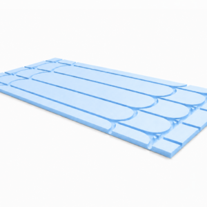 25 mm dicke XPS - Systemplatte für Fußbodenheizung, 1250 x 600, BEFIRO, ROH